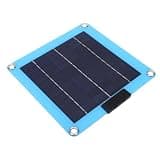 GLOGLOW Small Solar Panel Solar Charger, 8.3x8.3in Small Monocrystalline Silicon ABS Portable Outdoor Design for Camping Hiking Backpacking Emergency Charger Power Bank