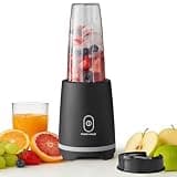 Single-Serve Blender 300W 16oz Blend-and-Go Cup with Travel Lid, BPA-Free Dishwasher Safe Personal Blender