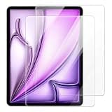 OAGELIM 2 Pack Screen Protector Compatible with iPad Pro 3rd Gen 12.9 inch 2018 Tempered Glass Film, Anti-Scratch, 9H+ Hardness