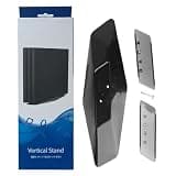 Chenkxin Vertical Stand for PS4 Slim / PS4 Pro Vertical Holder Stand Bracket Mount Base for PlayStation 4 Slim/Pro Console (Black)