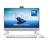 Dell 27 All-in-One Desktop, ec27250-27-inch FHD (1920 x 1080) Display, Intel Core 7 Processor 150U, Intel Graphics, 16GB DDR5 RAM, 1TB SSD, Windows 11 Pro, for Business & Students, White