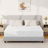 Amdroid Queen Size Mattress 10 inch Cooling Gel Queen Memory Foam Mattress in a Box