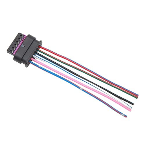 AOWINHIT Tail Light Wire Harness Plug 63217361305 6 Wire Pigtail Connector Plug for F55 F56 F57 ABS Metal Durable Replacement Part Rear Left Right Mounting