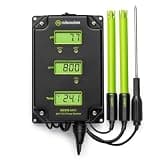 Milwaukee Instruments MC810 MAX pH/TDS/Temperature Monitor, 0-12 pH Range, 0-1990 ppm TDS, 14-140°F