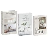 LZDGCC Decorative Fake Books with Hidden Storage