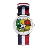 ZMYAPQO Senegal Flag 2026 Soccer Football Watches for Men