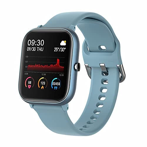 P20 Smart Watch+Strap+Earphone/Set Smartwatch Women Whatsapp Instagram Notifications Weather Remote Camera Fitness Tracker,Benrenshangmao (Color : B, Size : with Retail Box)