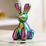 FDWXHZJL Desktop Art Statue Sculpture - 3D Balloon Monkey Sculpture, Abstract Animal Desk Decor Ornaments, Decoration Figurine, Resin Cute Home Sculpture Gift(Bright Colors,#c)