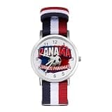 ZMYAPQO Panama Flag 2026 Soccer Football Watches for Men