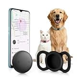 Android GPS Dog Collar, Mini Dog GPS Tracker, Smart Pet Activity Tracker, No Subscription, GPS Cat Collar Google Certified Finder, Anti-Lost, Finder Tag for Vehicles, Pets, Kids, Items