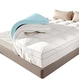 LOQFA 12 Inch Full Size Hybrid Mattress in a Box, Medium Firm Memory Foam Mattress with Individually Wrapped Pocket Springs, Zoned Support, Pressure Relief