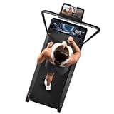 Walking Treadmil with Incline - 2.5HP Portable Treadmill for Home Office, Compact Running Walking Machine with Remote Control, LED Display, Quiet Walking Machine, 265LB Capacity (Bluemoon)