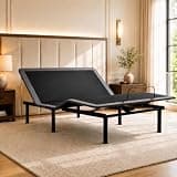 IULULU Adjustable Bed Frame Queen, Electric Adjustable Bed Base with Wireless Remote, Head and Foot Incline, Zero Gravity & Memory Preset, Easy Assembly
