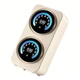 Portable Dormitory Washer, Dual-Tank Mini Washing Machine, Wash & Dry Integrated, White(White Desktop)
