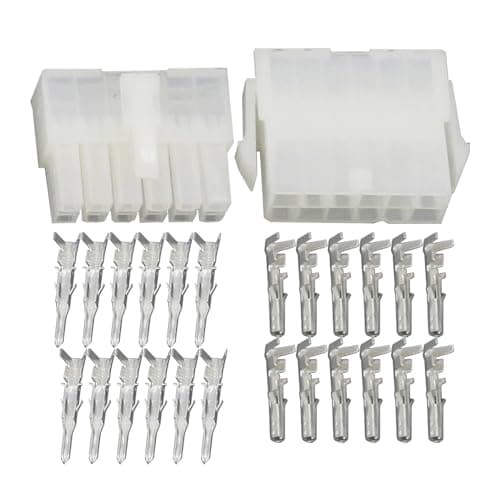 CTGFBUW 1 Sets 5557/5559 2/3/4/5/6/7/8/9/10/11/12/14/16/18/20/24Pin 4.2mm Pitch Terminal/Housing/Pin Header Wire Connector Adaptor(1 Sets 12 Pin)