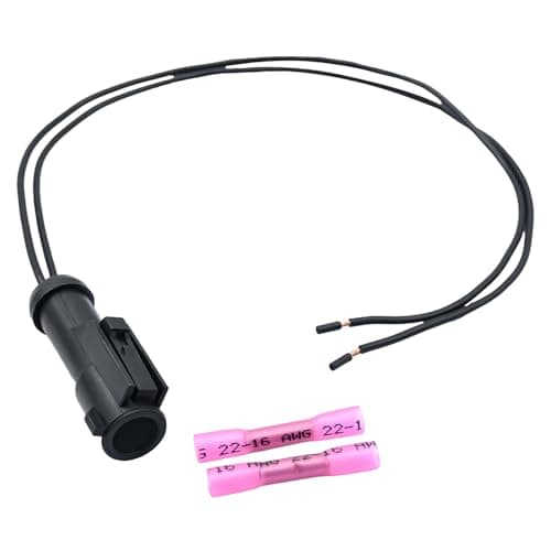 Abs Wheel Speed Sensor Connector E-150 E-350 E-450 Edge Escape Explorer F-150 Focus Fusion Lobo Mustang Taurus Windstar Mark VIII MKZ Cougar Sable 1990-2016