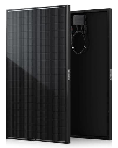 ECOBOSS 200W Solar Panel, N-Type 16BB 12V 200 Watt Solar Panel with 25.6% High Efficiency, IP68 Waterproof & 30-Year Long-Lasting Design, for RV, Van, Marine, Rooftop, Cabin & Off-Grid Power Systems