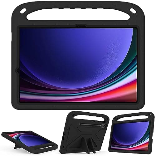 Kids Case for Samsung Galaxy Tab S10 Plus 12.4" 2024 X820 X826B X828U Tablet, Light Weight Shock Proof EVA Foam Handle Rugged Stand Protective Cover