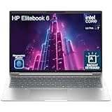 HP EliteBook 6 16" Business Laptop Computer, Intel Ultra 7 255U, 64GB RAM, 2TB SSD, (Next gen of 660) for Office Data Processing, Backlit Keyboard and Fingerprint Reader, Windows 11 Pro, Silver
