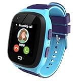 4G Kids Smart Watch with GPS Tracker Video Voice Calling Text Chat SOS Call, Waterproof Smartwatch Age 5-12, Wallpaper Store School Model Camera Pedometer Games Alarm Clock Stopwatch for Kids(Blue)