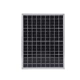 Naroote Portable Solar Panel, Compact Lightweight Monocrystalline Solar Charger with Design, Ideal for Camping Hiking Cars Trucks RVs Boats Motorcycles (15W)