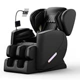 XUOXFUTZIG Zero Gravity Recliner with Heat Therapy, Massage Chair Full Body, 5 Automatic Modes Electric Massage Chair for Home Office Use