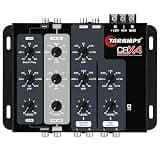 Taramps Crx4 Electronic 4 Way Crossover Rca Channels 8 Volts Rms Car Audio Processor Stereo Equalizer Great for Low/High with Bass Boost, Compact Size