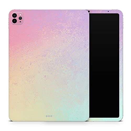 DesignSkinz - Compatible with iPad Pro 11” 3rd 4th Gen - Skin Decal Protective Scratch Resistant Vinyl Wrap - Holographic Pastel V1