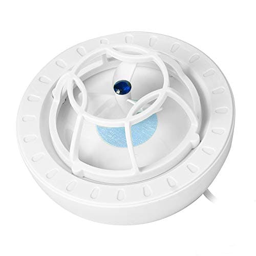 SUNGOOYUE Portable USB Dishwasher Mini Ultrasonic Dish Cleaner ABS 5V 10W High Pressure Water Spray 15 Minute Cycle for Household Kitchen Apartment RV Travel Use (Blue)