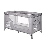 Lorelli Moonlight 1 Layer Baby Cot, Grey