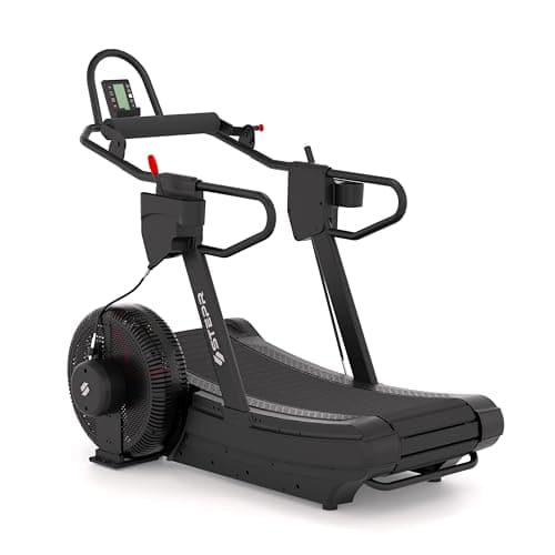 TREADSLED XL VPR, Dual-Mode Curved Treadmill Powered by Patented VPR Air Resistance Technology, Commercial Sled Push Machine, Anti-Rollback Safety and Frictionless Feel
