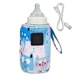 USB Bottle Warmer Bag | 3-speed Temperature Adjustable USB Milk Heat Keeper | Nursing Bottle Warmer Pouch for Driving Camping, Travel Care