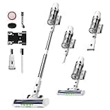 ElecKeys Cordless Vacuum Cleaner, 580W 48KPA Vacuum Cleaners for Home, 65Mins Stick Vacuum with LED Display, Anti-Tangle & Self-Standing Wireless Vacuum, Vacuum Cleaner for Pet Hair Carpets Hard Floor