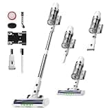 ElecKeys Cordless Vacuum Cleaner, 580W 48KPA Vacuum Cleaners for Home, 65Mins Stick Vacuum with LED Display, Anti-Tangle & Self-Standing Wireless Vacuum, Vacuum Cleaner for Pet Hair Carpets Hard Floor