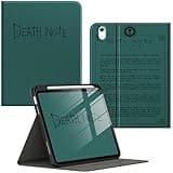 Case for iPad (A16) 11-inch 2025 and iPad 10th Generation 10.9 Inch 2022,Smart Cover with Pencil Holder,Note Green