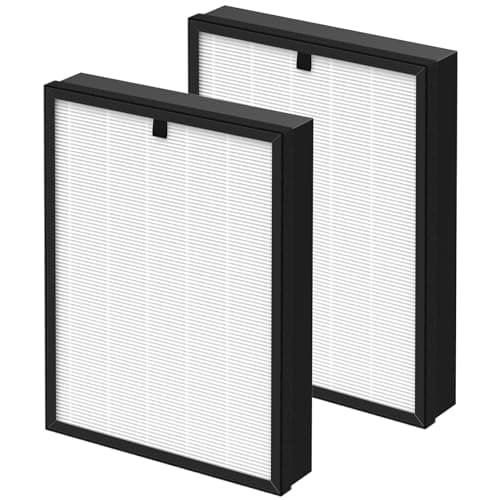 400 Replacement Filter Compatible with Puroair 400 Air Purifier, 400 Filters with Activated Carbon for Pet Dander, Smoke & Odors, 400 Replacement Filters for Home Bed Room, 2 Pack