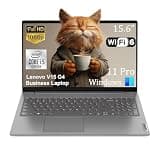 Lenovo V15 G4 Business Laptop, 15.6″ FHD Anti-Glare Display, Intel 8-Core i5-13420H (Beat i7-1355U), 16GB RAM, 256GB SSD, WiFi6, Bluetooth5.2, RJ-45, Windows 11 Pro, with 5ave 6-in-1 Accessory Kit