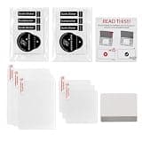 Screen Protector for AYN Thor [6-Pack] - 3 Upper + 3 Lower Tempered Glass, Anti-Bubble Strong Adhesion for Dual Screen, 9H Anti-Scratch HD Clear with Easy Install Kit (Squeegee + Cleaning Kit)