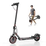 Qlaway 8.5"/10" Electric Scooter for Adults Dual Shock absorbers 19 MPH 350W/500W Motor,Four Modes E Scooter 15 Miles Range, Foldable,APP Control