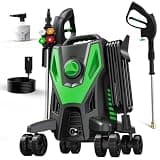 Zelonpro 5000PSI PowerWasher with 4 Quick Connect Nozzles, Foam Cannon for Car, Lane, Patio Cleaning
