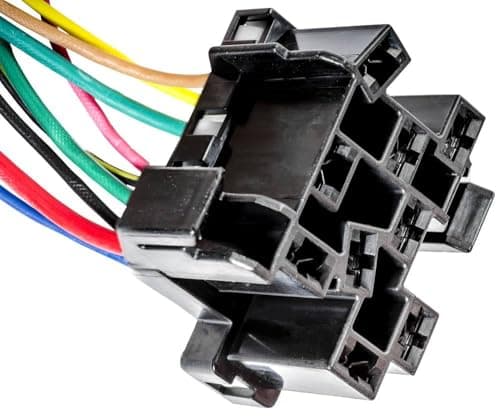 AMZ Clips And Fasteners Headlamp Switch Harness Connector Compatible with Chrysler: 88860550, 4728204;