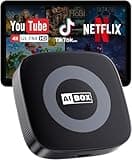 WhyBox Ai Magic Box for Streaming Netflix/YouTube/TikTok, Wireless CarPlay Adapter Dongle Support TF Card for OEM Wired Car Play & Android Auto Cars Ai Box Carplay