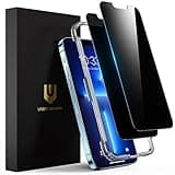 UNBREAKcable Privacy Screen Protector for iPhone 14/ iPhone 13/13 Pro, Tempered Glass [True 28°Anti Spy] [9H Hardness] [Case Friendly] Private Protector for iPhone 6.1" - 2 Pack