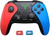 Spican Upgraded Wireless Switch Controller for Nintendo Switch/Switch 2/OLED/Lite, Switch 2 Pro Controller Compatible with iOS/Android/PC, with Programmable, TURBO & Wake-Up and Dual Vibration