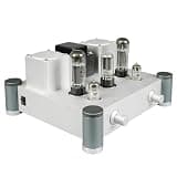 UILMLIO Audio Tube Amplifier, Single Ended HiFi Stereo Tube Amps, 10W*2 Audiophile Power, All-Aluminum Alloy Shell for Home Audio and Outdoor Speakers