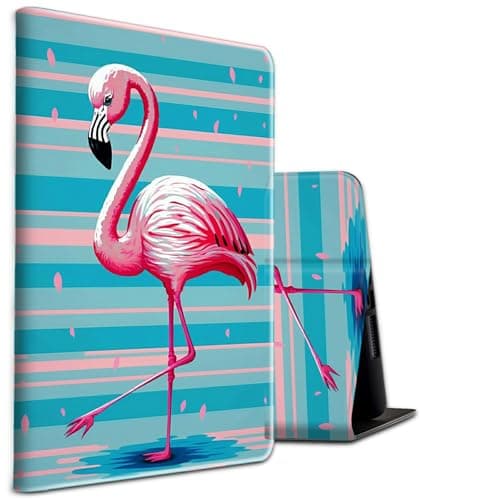 Case for Kindle Fire Max 11 Case (13th Generation, 2023 Release) 11" PU Leather Shockproof Stand Protective Cover with Auto Sleep/Wake,Flamingo Pink
