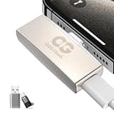 128GB USB-C Flash Drive, Photo Stick for iPhone/iPad with Charging Port