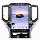 HoeeNilsa for Dodge Ram 1500 2500 3500 Truck 2019-2021 Upgrade Stereo Radio Replacement Upgrade 13.6-Inch 1920 * 1200 HD Touch Screen with GPS Navigation Android Auto Wireless Carplay Bluetooth DSP