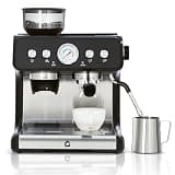 20 Bar Semi Automatic Espresso Machine with Built In Conical Burr Grinder, Steam Milk Frother Wand for Latte Cappuccino, 1.5L Removable Water Tank, Complete Barista Accessory Kit for Home Barista