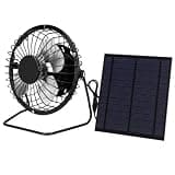 Solar Fan 5W for Outdoor Camping RV for Greenhouse Circulation